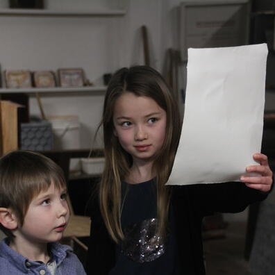 papirmuseet, vandmærke, bøttepapir, skoletjenesten