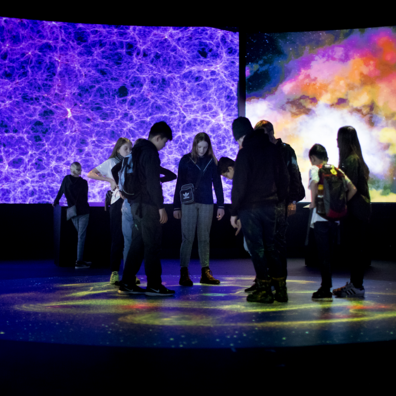 Du kommer fra rummet, rundvisning i Planetarium
