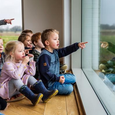 Børn på Fuglsang Kunstmuseum Museumsunderviseruddannelsen