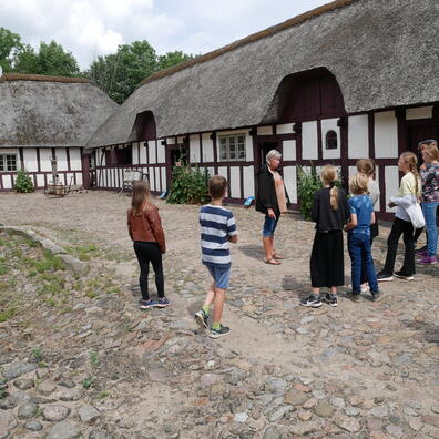 Rundvisning på Badensminde.