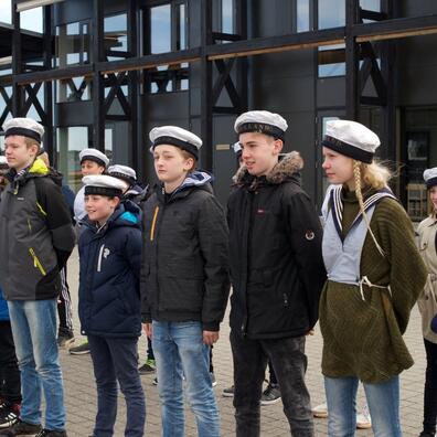 Elever på en dagstørn