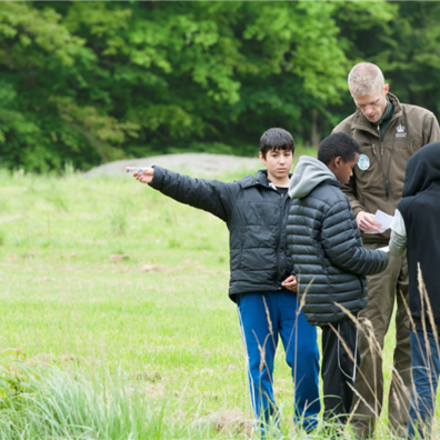 Undervisningsforløb på Eghjorten for Hillerøds skoleklasser