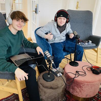 Pilotprojekt med 8.E fra Holte Skole i Villaen, Januar 2022