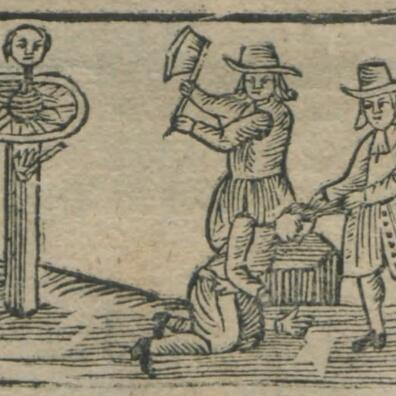 Henrettelse ved halshugning.