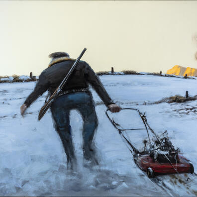 Maleri af Poul Anker Bech