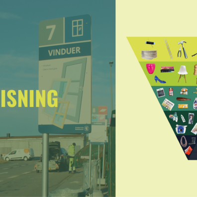 Affaldshierarkiet viser, hvordan vi skal behandle affaldet for at fastholde så høj en værdi som muligt. 