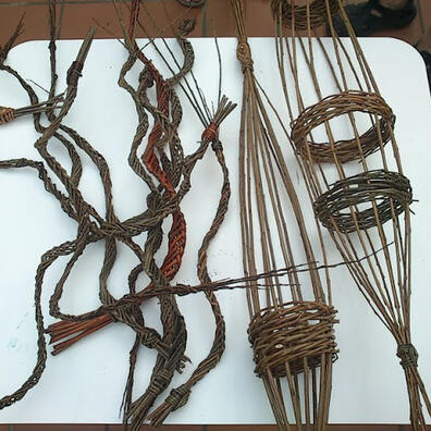 Eksempler på flettede kurve