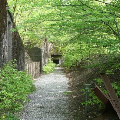 Kommandobunkerne i Luftwaffes hovedkvarter i Skanderborg.