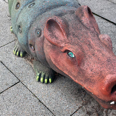 Dragen fra Ole Lund Kirkegaards historie.