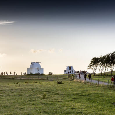 Panoramabilleder over observatoriekupler