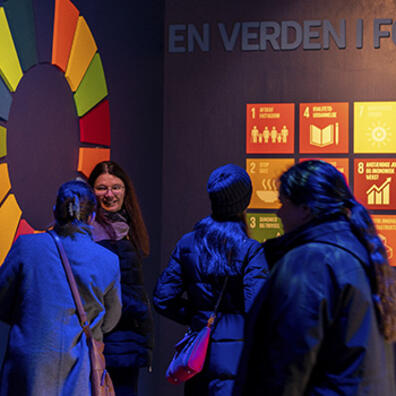 Fra udstillingen Verdensrummet