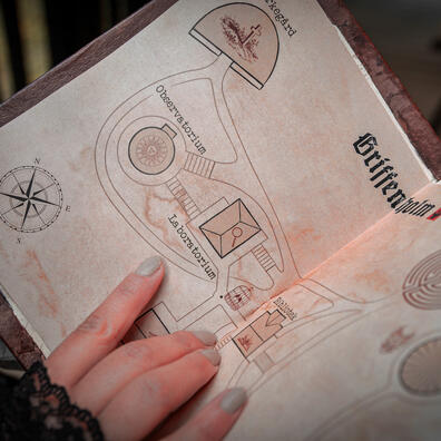 Kort over Griffenholm.