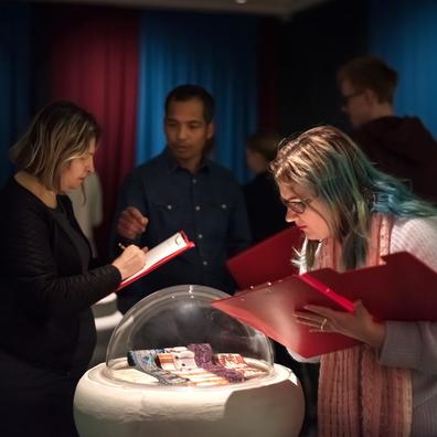 Lærerstuderende på Designmuseum Danmark