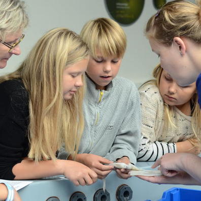 Elever på Den Blå Planet