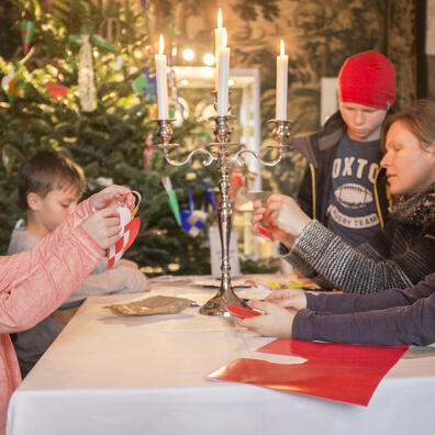 Juleklip på herregården