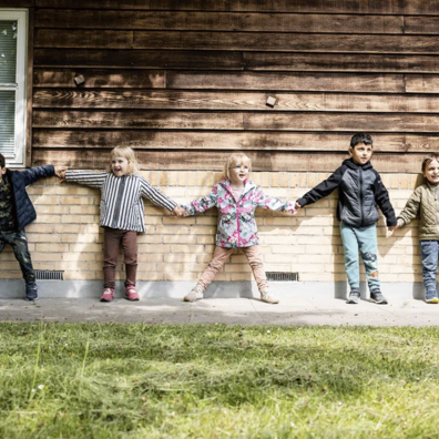 Små arkitekter på tur