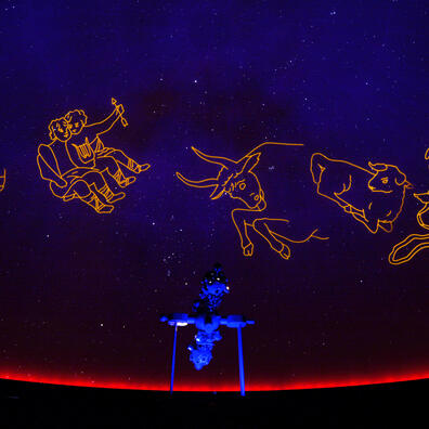 Udsnit af nattehimlen