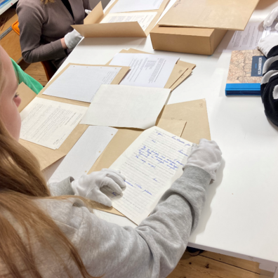 Kildearbejde på Stadsarkivet