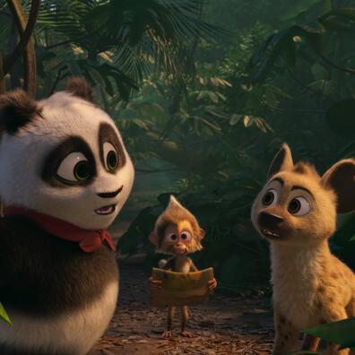 Still fra 'En panda i Afrika' Foto: Angel Films