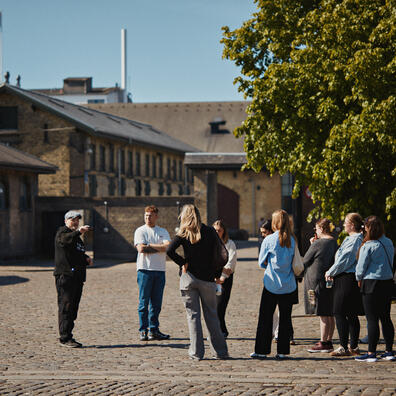 Henning guider rundt på Vesterbro 